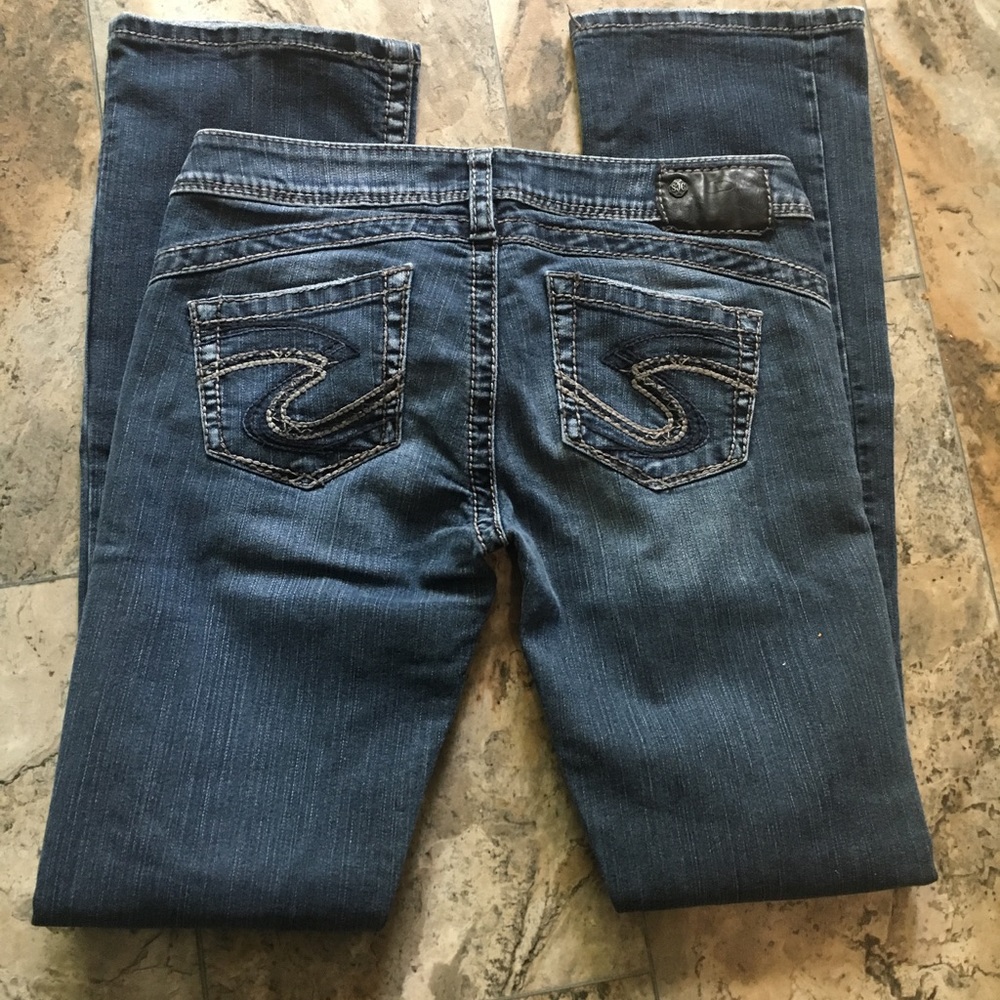 Silver jeans
